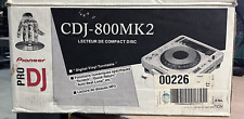 DISCO COMPACTO TOCA-DISCOS PIONEER CDJ-800 MK2. comprar usado  Enviando para Brazil