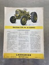 Tracteur labourier fpl d'occasion  Prissé