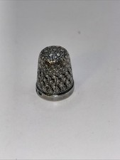 Silver thimble hallmarked for sale  DINGWALL