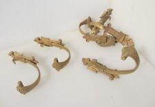 Ganchos antigos de latão para amarrar cortina costas cabides francês antigo vitoriano - £15 cada comprar usado  Enviando para Brazil