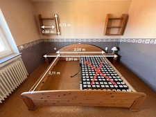 Schlafzimmer kiefer massiv gebraucht kaufen  Baunatal