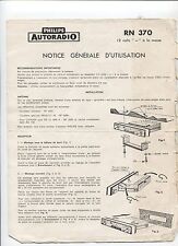 7652 philips autoradio d'occasion  Caderousse