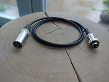 Xlr pin din for sale  LONDON