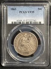 1863 half dollars for sale  Lincolnshire