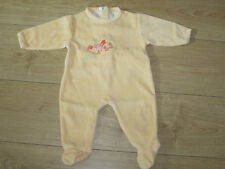 Pyjama velours orange d'occasion  Noyal-sur-Vilaine