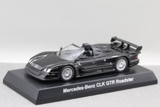 Kyosho 1/64 AMG Collection Mercedes-Benz CLK GTR Roadster W297 carro de estrada preto, usado comprar usado  Enviando para Brazil