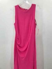 Vestido maxi sem mangas usado One 33 social rosa tamanho 6 babado comprar usado  Enviando para Brazil