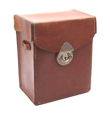 Vintage brown leather for sale  HAYLING ISLAND