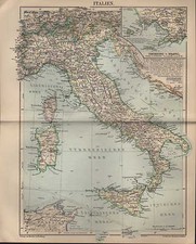 Landkarte map 1905 gebraucht kaufen  Leipzig
