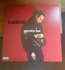 Novo LP de vinil vermelho autografado assinado Keshi Gabriel 2022 comprar usado  Enviando para Brazil