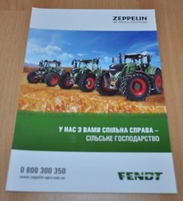 Fendt Zeppelin Tractor Brochure Broszura na sprzedaż  PL