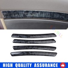 Para Honda Civic 2012-2014 9º painel interno de madeira preta porta tampa tira acabamento 4* comprar usado  Enviando para Brazil
