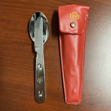 Kit de Talheres Imperial Camping Vintage MENINA ESCOTEIRA Utensílio Vermelho Faca Garfo Conjunto de Colher comprar usado  Enviando para Brazil