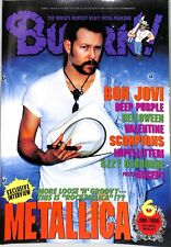 Burrn! Magazine Issue #6 June 1996 Metallica Cover Heavy Metal Japan comprar usado  Enviando para Brazil