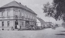 pyłek/ Polejki- Dom towarowy Franz Koza (Wschodnia Brandenburgia) 1928 na sprzedaż  Wysyłka do Poland
