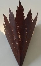 Patina steel leaf for sale  LONDON
