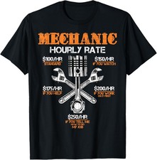 Funny mechanic hourly for sale  USA