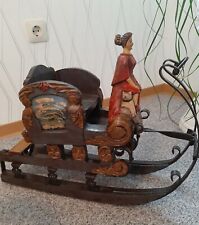 Antiker holzschlitten deko gebraucht kaufen  Duderstadt