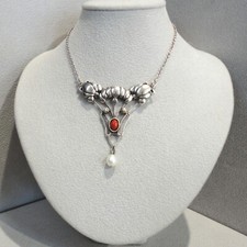 Korallen schmuck collier gebraucht kaufen  Pforzheim