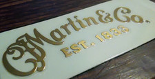 Martin headstock metallic d'occasion  Céret