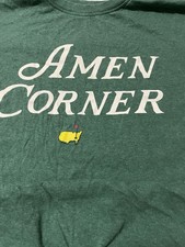 Camiseta verde Masters Golf Tournament Amen Corner XS August National Club comprar usado  Camiseta verde Masters Golf Tournament Amen Corner XS August National Club comprar usado  Enviando para Brazil
