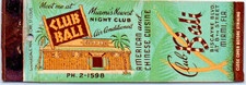 Vintage matchbook cover for sale  New Albany