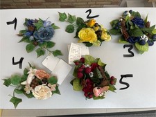 Kerzenring stabkerzen kunstblu gebraucht kaufen  Gütersloh