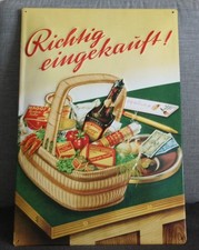 Reklame schild blech gebraucht kaufen  Bad Salzdetfurth