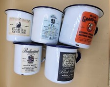 Vintage enamel mugs for sale  Auburn