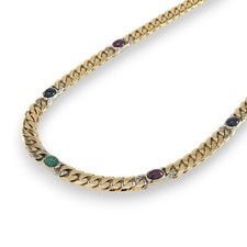 Collier massiv 585 gebraucht kaufen  Dortmund