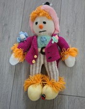 Hand knitted scarecrow for sale  HYDE