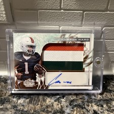 2024 LEAF TRINITY CAMERON WARD RC RPA PATCH AUTOGRAFADO /99 - Miami and Titans comprar usado  Enviando para Brazil