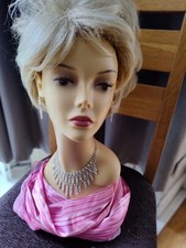 Silver necklace earings for sale  BLACKPOOL