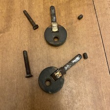 Antiga máquina de costura Elgin Treadle C230885 peça de reposição OEM dobradiças de armário comprar usado  Enviando para Brazil