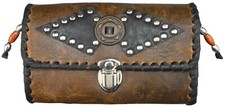 Leder geldbörse nieten gebraucht kaufen  Westerholt