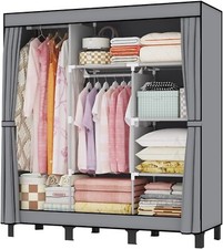 Loefme canvas wardrobe for sale  BRADFORD
