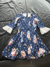 Schickes kleid monnalisa gebraucht kaufen  Waldshut-Tiengen