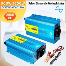 500w reiner sinus gebraucht kaufen  Ginsheim-Gustavsburg