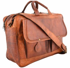Bolsa de couro carteiro grande para laptop bolsa satchel artesanal bolsa vintage comprar usado  Enviando para Brazil