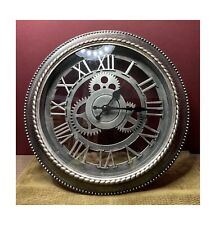 Round silver black for sale  Franklin