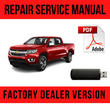 Chevrolet Colorado 2015-2022 manual de reparo de fábrica USB chevy, usado comprar usado  Enviando para Brazil