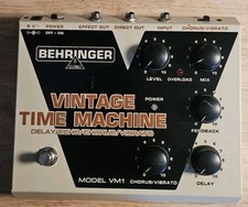 Pedal de guitarra Behringer modelo VM1 vintage máquina do tempo A1, usado comprar usado  Enviando para Brazil