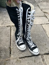 Converse black knee for sale  LONDON