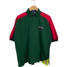 Camisa polo masculina vintage anos 90 Tommy Hilfiger equipamento de vela com painéis pique tamanho M, usado comprar usado  Enviando para Brazil