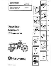 Husqvarna parts manual d'occasion  Expédié en Belgium