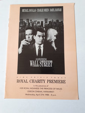 Wall street 1988 for sale  COLCHESTER