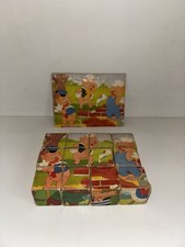 Puzzle vintage cubetti usato  Udine