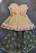 2pcs net embroidered for sale  LIVINGSTON
