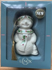 Lenox porcelain snowman for sale  Medford