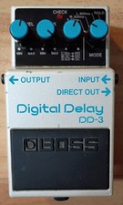 Usado, Pedal de efeitos de guitarra Boss DD-3 digital atraso etiqueta rosa comprar usado  Enviando para Brazil